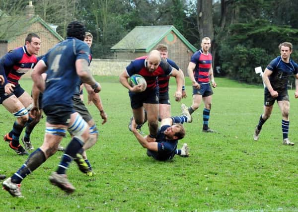 Chikchester in recent home action against Brighton / Picture by Kate Shemilt