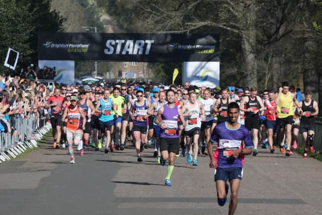 Brighton Marathon (Photograph: Eddie Mitchell)
