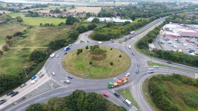 Chichester Fishbourne roundabout