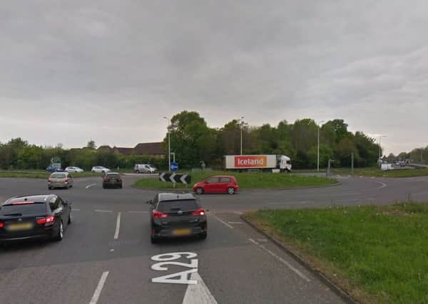 Slindon roundabout. Pic: Googleimages