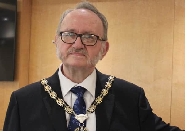 Roger Clarke was chosen as chairman of Horsham District Council in May 2017