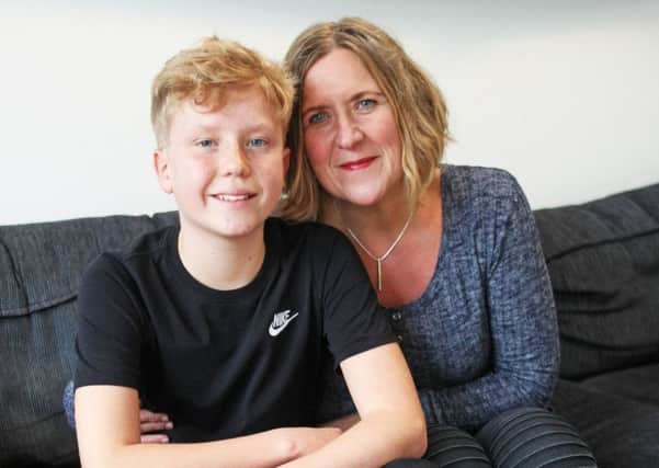 Steyning mother Sarah Petty called for safe crossing points after her son Finn was hit by a car on his walk home from school. Photo by Derek Martin