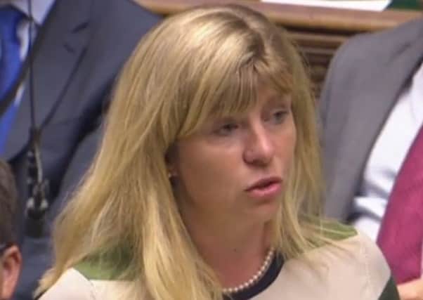 MP Maia Caulfield speaking in the House of Commons