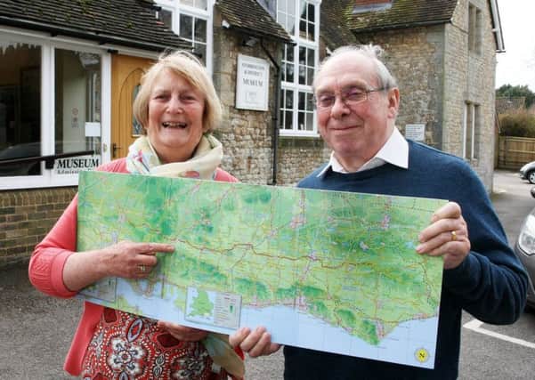 DM1832103a.jpg. Cindy and Frank Waters are doing a fundraising road trip in aid of Storrington museum, along the A272. Photo by Derek Martin Photography. SUS-180314-174752008