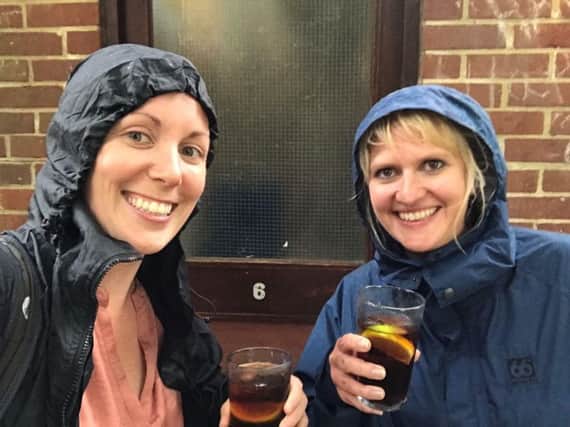 Karen Marshall and Alison Holt will sleep out for a night to raise cash for homeless charities