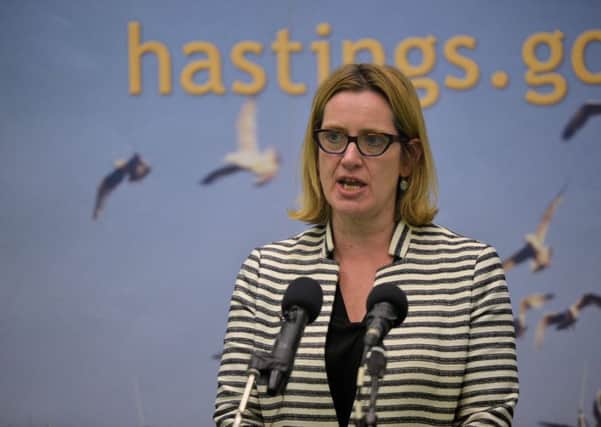 Home Secretary Amber Rudd, MP for Hastings and Rye