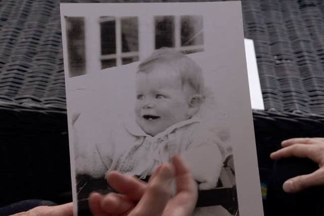 Anthea Ring as a baby
