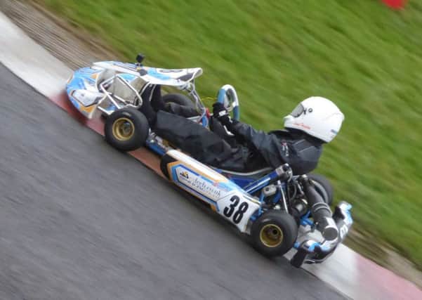 Louis Horsley goes for karting glory