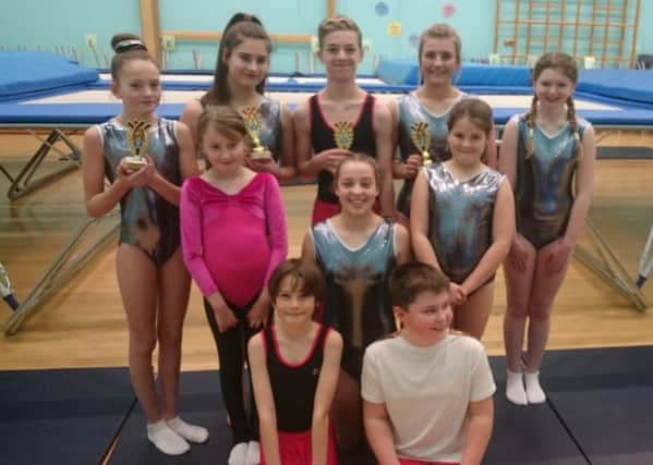 Dragonflyers trampolinists in Southampton