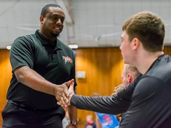 Worthing Thunder coach Daniel Gayle. Picture by Kyle Hemsley