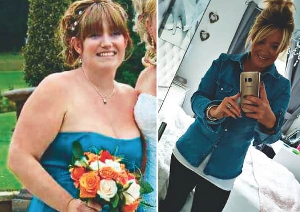 Vicky Redden is now at her goal weight
