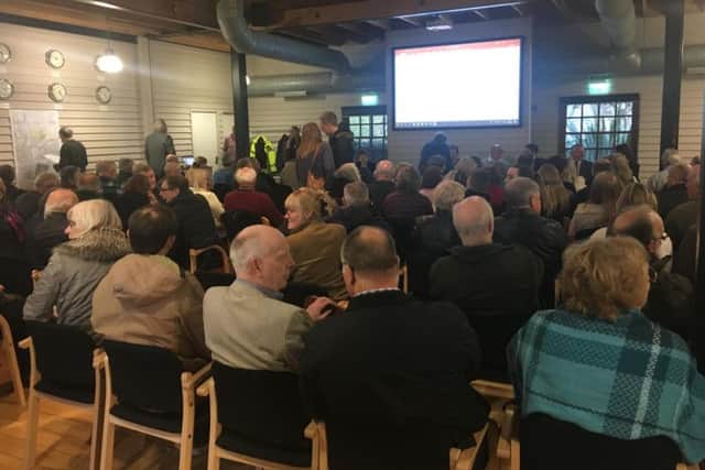A public meeting of the North Littlehampton housing development was held in The Loft in the Body Shop headquarters