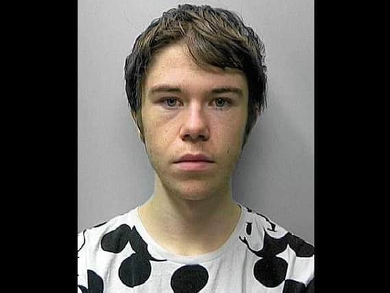 Paedophile Aaron Wilson, 23, handed himself in for arrest on Friday (March 23).