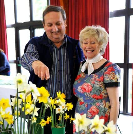 Visitors enjoying the Spring Show. Picture: Steve Robards