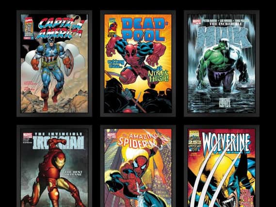 The Marvel prints