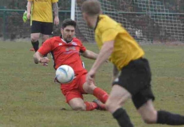 Williams Peauroux in action for Crawley Down Gatwick v Littlehampton.
Picture by Tony Brown SUS-180326-213545002