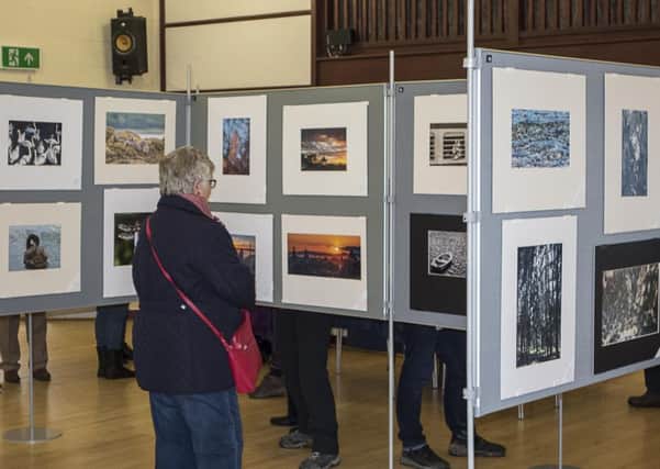 Steyning Camera Club's exhibition at the spring show
