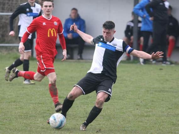 Frontman Daniel Huet netted in East Preston's win over Eastbourne United on Saturday. Picture by Derek Martin