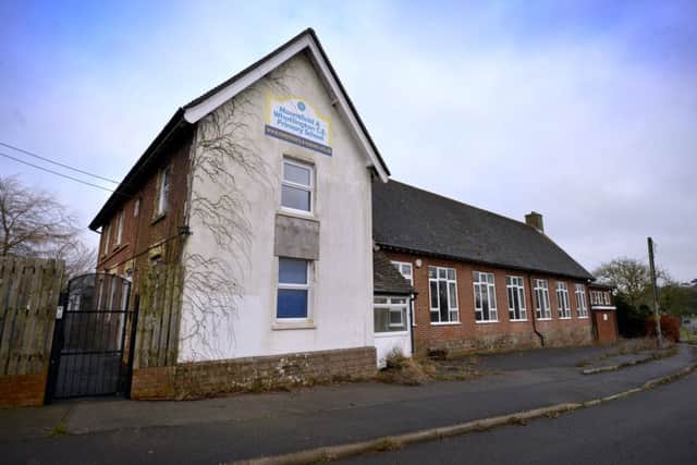 The former Mountfield and Whatlington Primary School building, taken in January 2017. The school closed in the summer of 2014