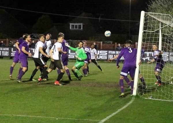 Pagham put East Preston under pressure / Picture by Roger Smith