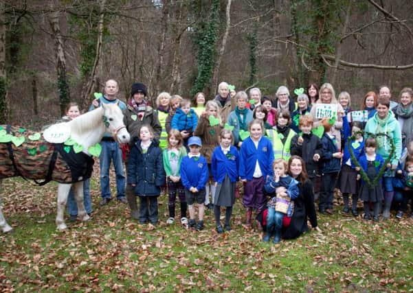 Markwells Wood Watch Valentine's Day event 2017. Photo by Emily Mott SUS-170215-121900001