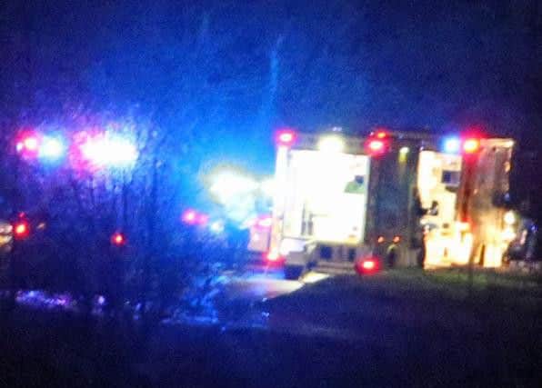 Police were called to the collision near Steyning at 10.30pm last night (March 30). Picture: Eddie Mitchell