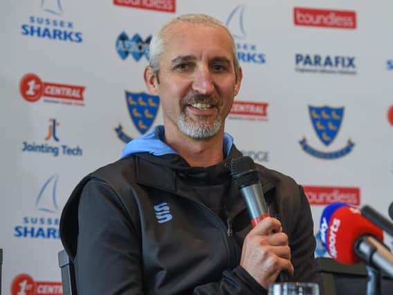 Sussex's new head coach Jason Gillespie / Picture by PW Sporting Photography