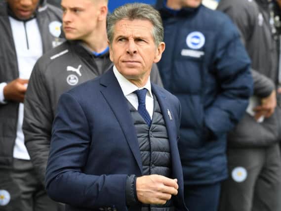 Claude Puel. Picture by Phil Westlake (PW Sporting Photography)