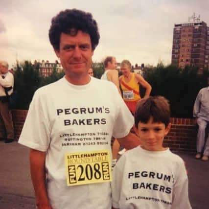 Paul Pegrum from Littlehampton, known to many for his charitable work and for running Pegrum's Bakery, passed away aged 65