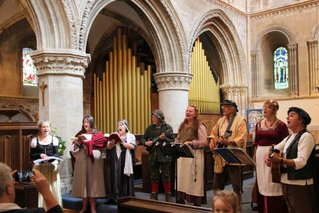 The sounds of Shakespeare and Elizabethan England will be brought to life at St Mary de Haura Church