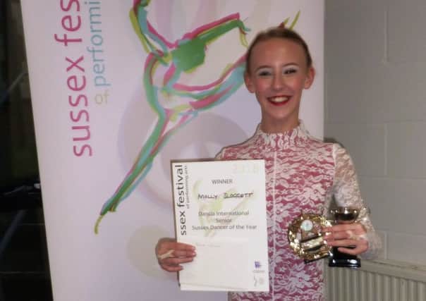Molly Sloggett, 13, will compete in the Dance World Cup finals for Team England
