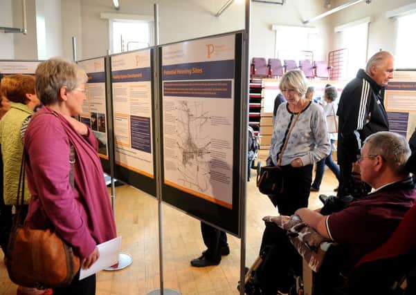 Latest consultation on Petworth Neighbourhood plan at the Leconfield Hall, Petworth Market Square. Pic Steve Robards  SR1617082 SUS-160618-101443001