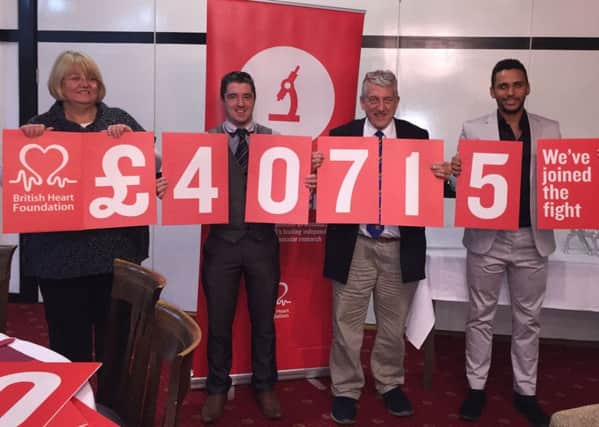 Jackie, James Mclean, Don, and James Ashman with the current total