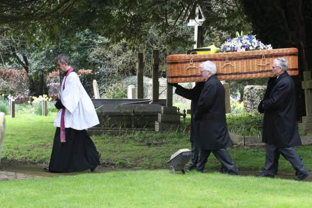 The funeral of Peter Field took place at St Marys Church in Vicarage Lane, East Preston. Picture: Derek Martin