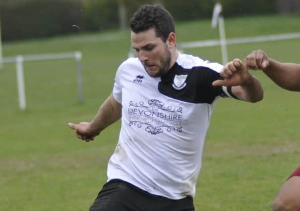 Craig McFarlane - Bexhill United's supporters' player of the season - was probably the stand-out player against Oakwood.