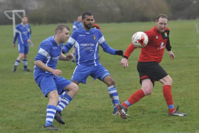 More action from Sedlescombe's 3-2 defeat to Bexhill AAC.