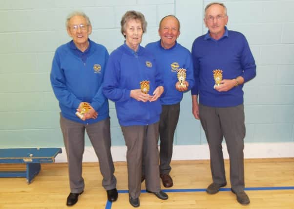 Midhurst were the charity fours runners-up