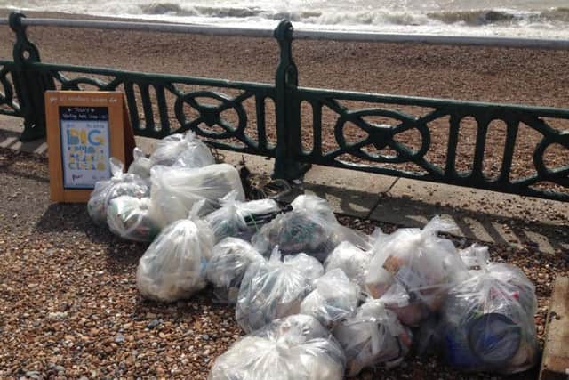 Residents are urged to clean up the city's beaches