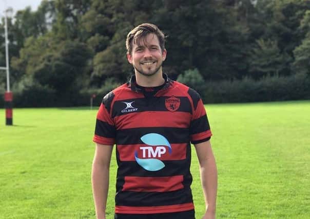 Jonathan Harley. Picture supplied by Steyning Rugby Club