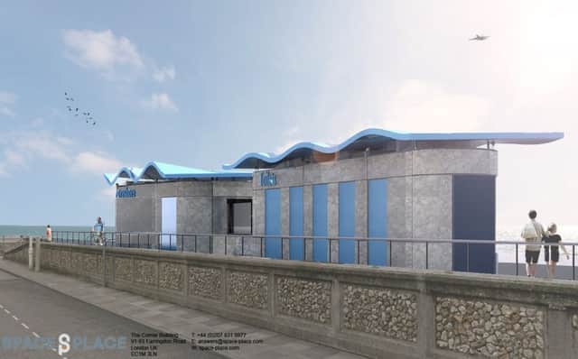Proposed new toilets on Bognor Regis seafront will be unisex