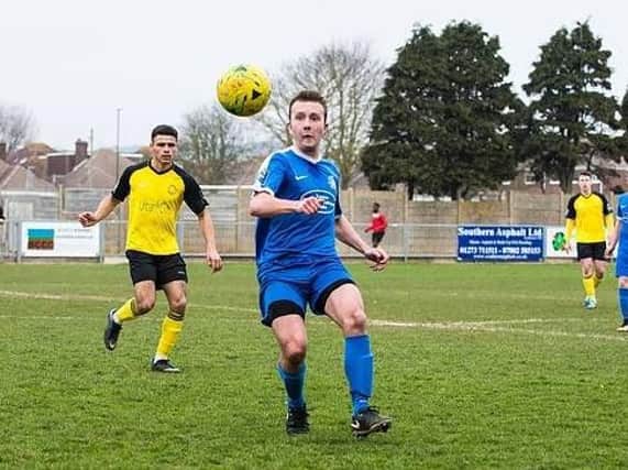 Young full-back Alfie Proto-Gates will remain with Shoreham next season. Picture by David Jeffery
