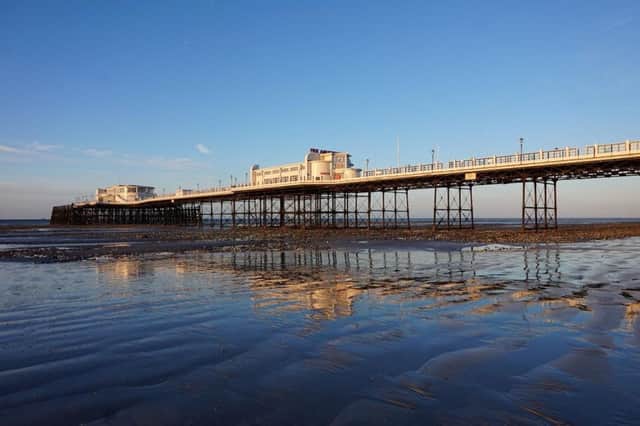 Worthing pier at dawn, photographed by Jenny Durrant of Worthing