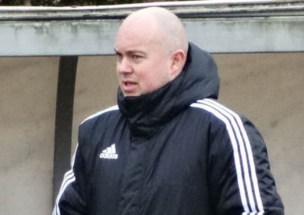 Bexhill United manager Ryan Light. Picture courtesy Mark Killy