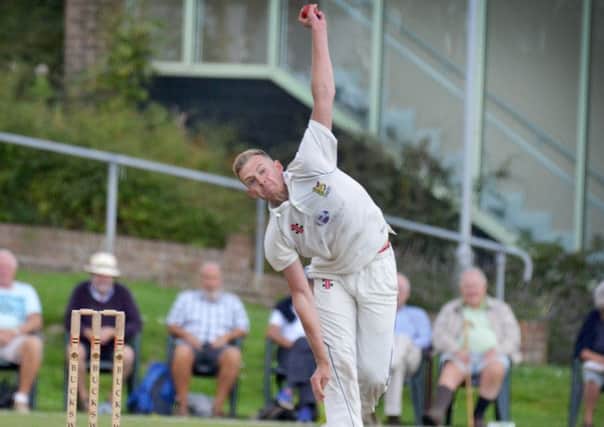 Hastings Priory fast bowler Adam Barton has earned a contract with the MCC Young Cricketers. Picture by Justin Lycett
