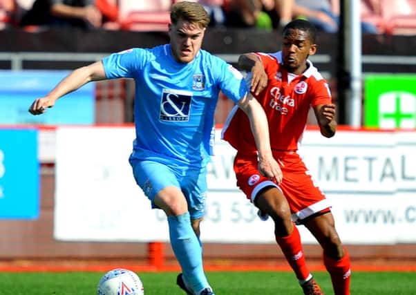 Crawley Town FC v Coventry City FC.  Pic Steve Robards SR1810159 SUS-180414-155456001