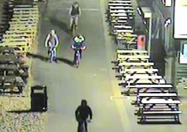 Police are seeking identity of the four people pictured. PIcture: Sussex Police
