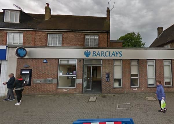 Barclays in North Road, Lancing is closing. Picture: Google
