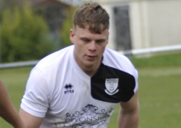 Lewis McGuigan played a starring role in Bexhill United's 2-0 win away to Southwick.