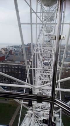 Reader Daniel De Conceicao Silva sent in this picture taken from Worthing's big wheel