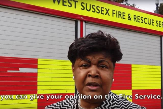 Debbie Kennard, cabinet member for safer, stronger communities, is urging the public to have their say on the fire and rescue service's Integrated Risk Management Plan 2018-22